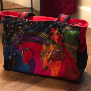 Laurel Burch Horse Canvas Bag